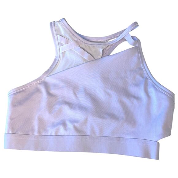 Nike Swoosh Rebel Slash Medium Support Sports Bra - Picture 3 of 10